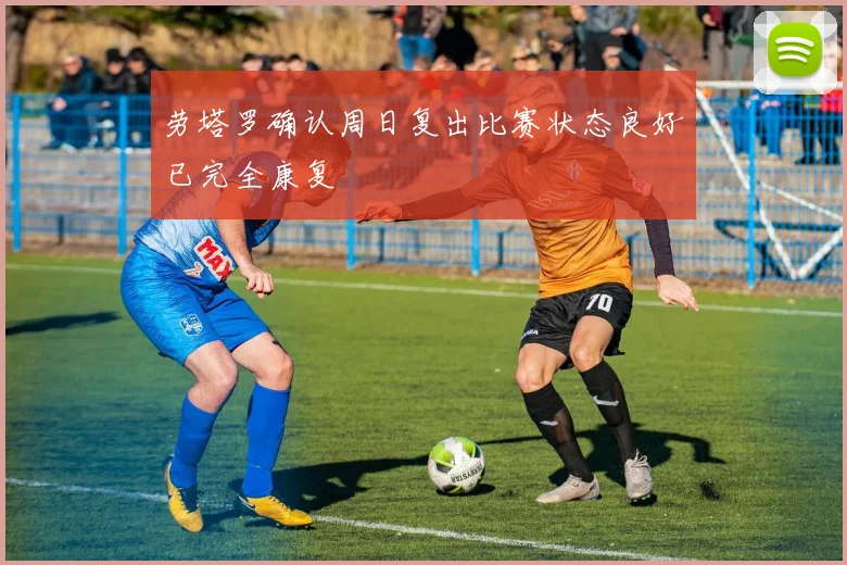 劳塔罗确认周日复出比赛状态良好已完全康复